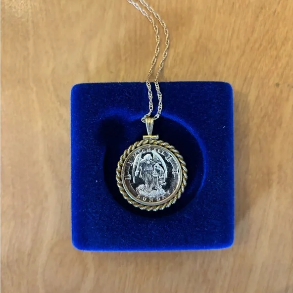 Archangel Michael Necklace - Picture 3 of 5